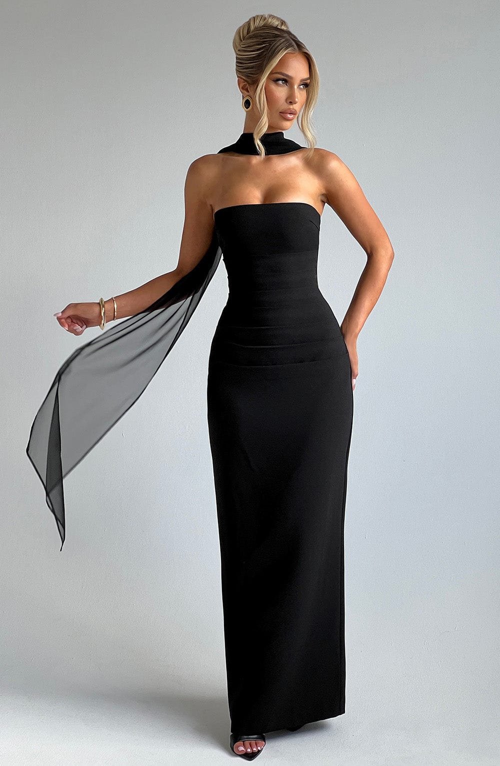 yulia-maxi-dress-black-dress-babyboo-fashion-32989122396223 Yulia Maxi Dress - Black - Image 1